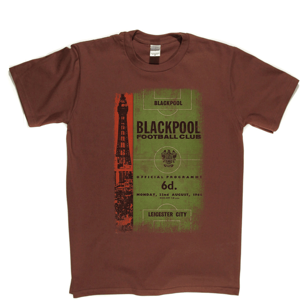 Blackpool V Leicester Regular T-Shirt