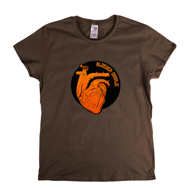Bloeden Orange Womens T-Shirt