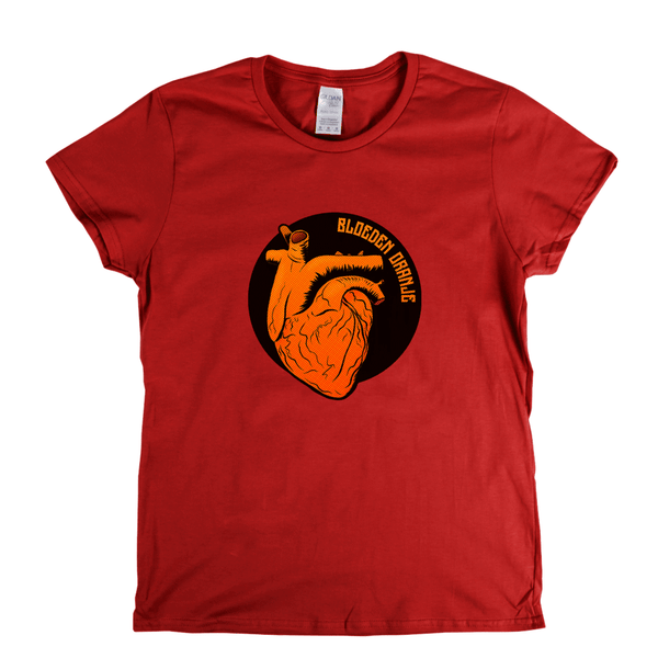 Bloeden Orange Womens T-Shirt