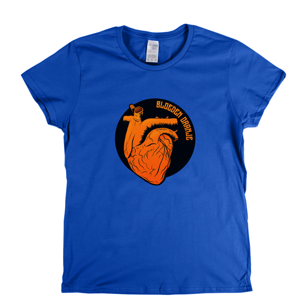 Bloeden Orange Womens T-Shirt