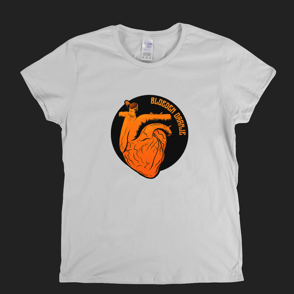 Bloeden Orange Womens T-Shirt