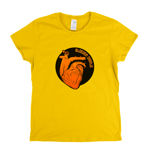 Bloeden Orange Womens T-Shirt