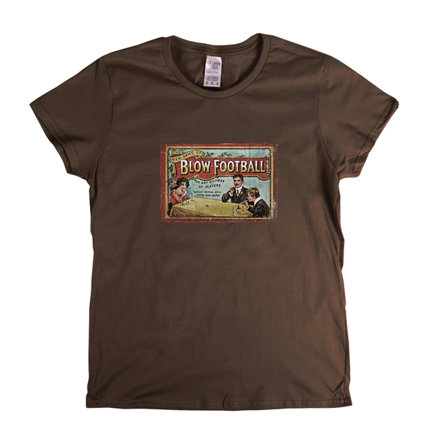 Blow Football Womens T-Shirt