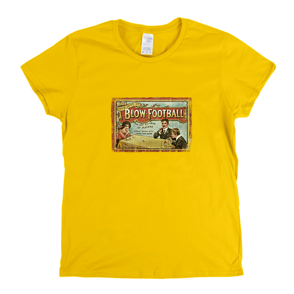 Blow Football Womens T-Shirt