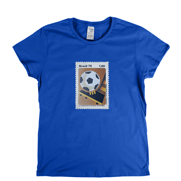 Brazil 78 Boot Stamp Womens T-Shirt