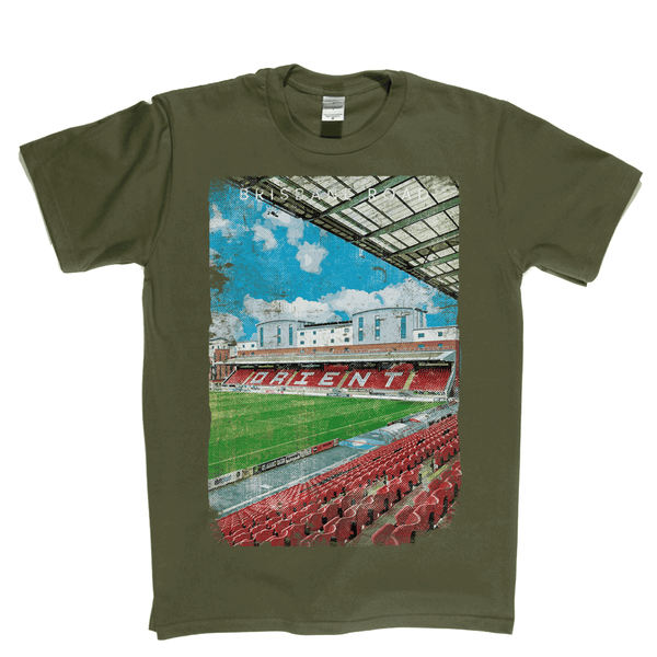 Brisbane Road Football Ground Poster Regular T-Shirt