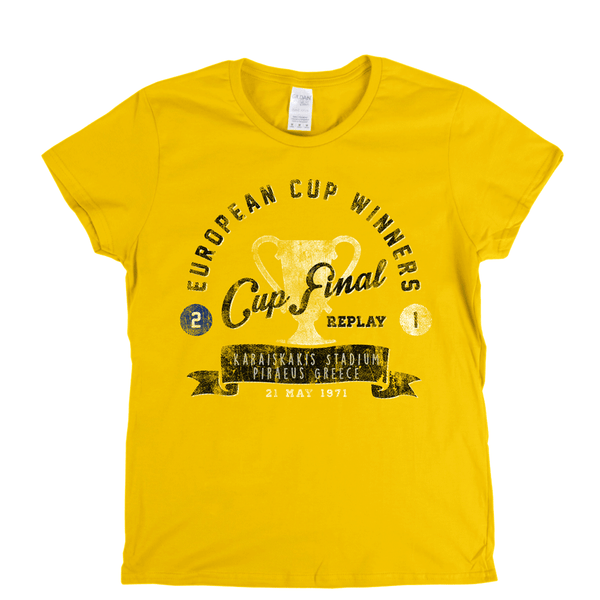 European Cup Winners Final 1971 Womens T-Shirt