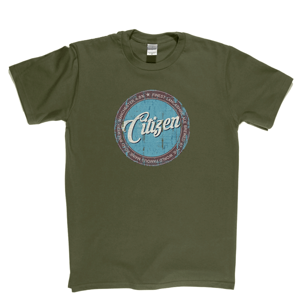 Citizen Beer Label Regular T-Shirt
