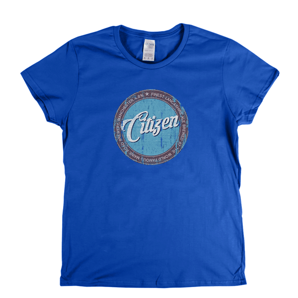 Citizen Beer Label Womens T-Shirt