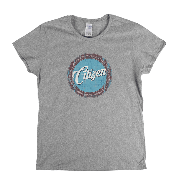 Citizen Beer Label Womens T-Shirt
