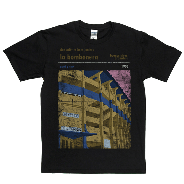 Club Atletico Boca Juniors La Bombonera Regular T-Shirt