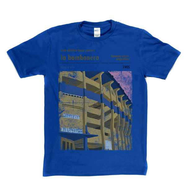 Club Atletico Boca Juniors La Bombonera Regular T-Shirt