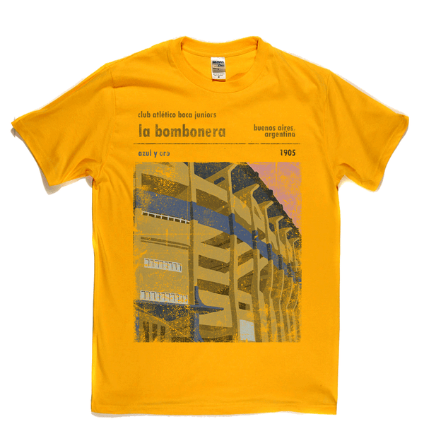 Club Atletico Boca Juniors La Bombonera Regular T-Shirt