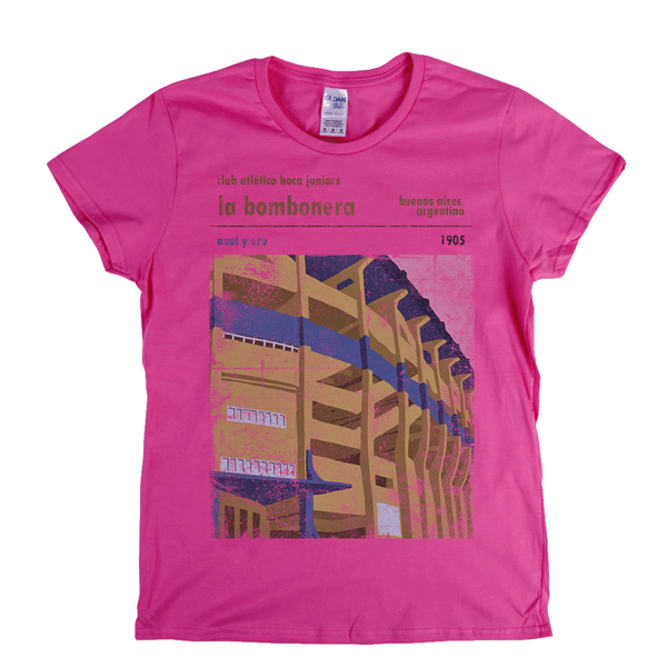 Club Atletico Boca Juniors La Bombonera Womens T-Shirt