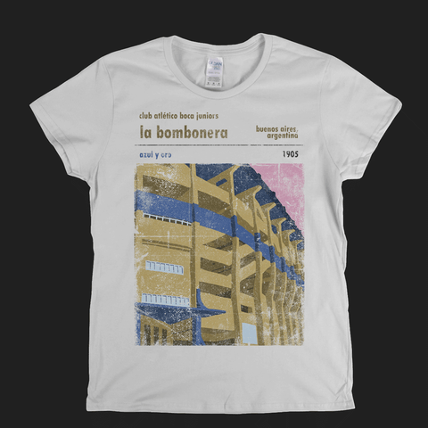 Club Atletico Boca Juniors La Bombonera Womens T-Shirt