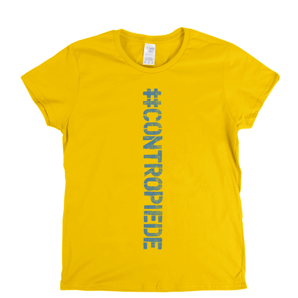 #Contropiede Spraypaint Womens T-Shirt