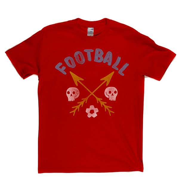 Crossed Arrows Love Football Regular T-Shirt