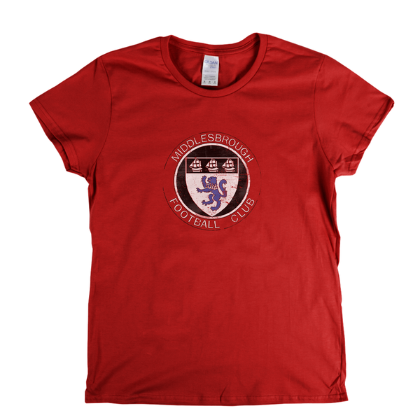 Middlesbrough Football Club Badge Womens T-Shirt