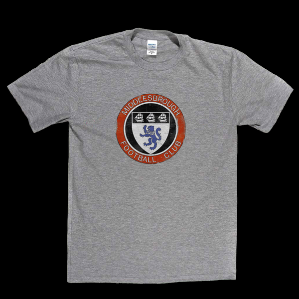 Middlesbrough Football Club Vintage Badge T-Shirt