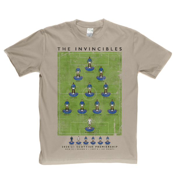 Rangers Invincibles 2020 2021 T-Shirt