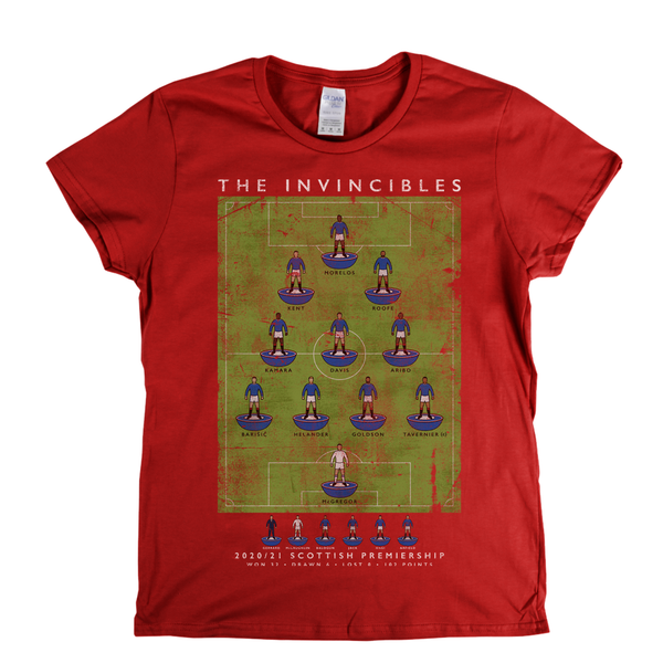 Rangers Invincibles 2020 2021 Womens T-Shirt