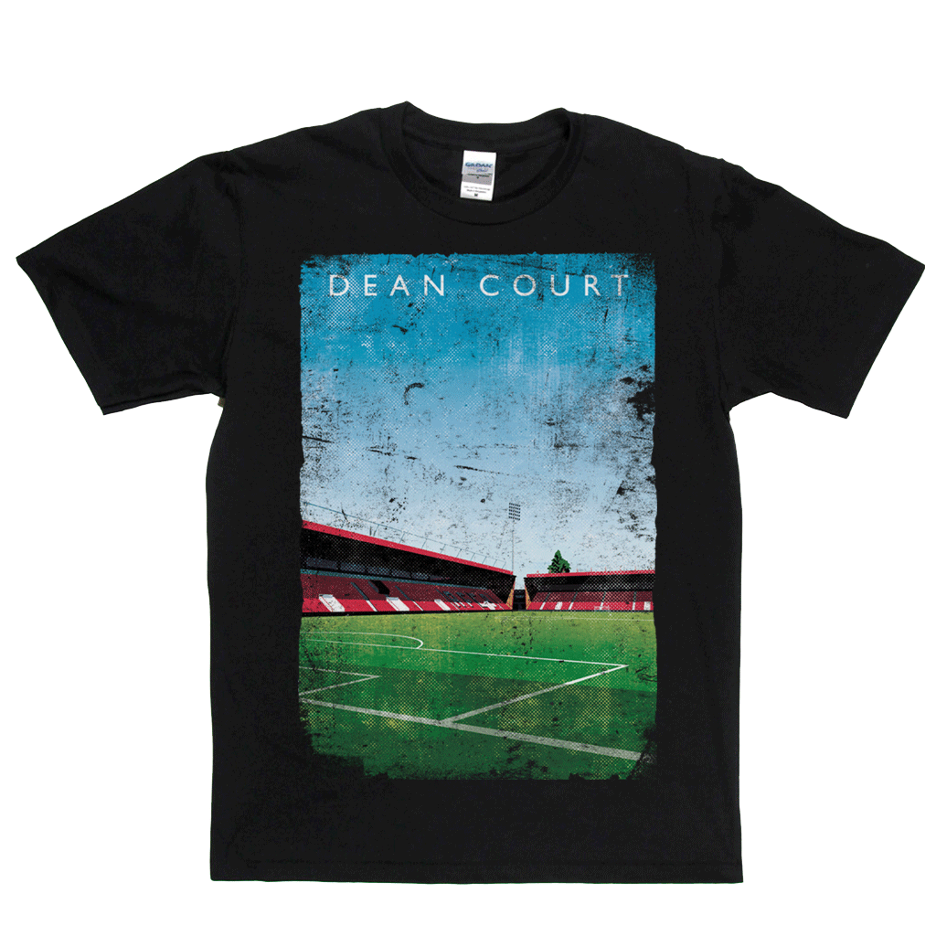 Dean Court Football Ground Poster Regular T-Shirt