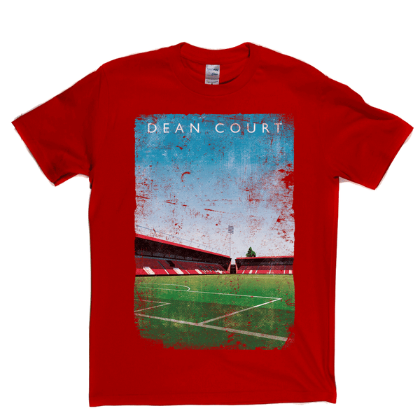 Dean Court Football Ground Poster Regular T-Shirt
