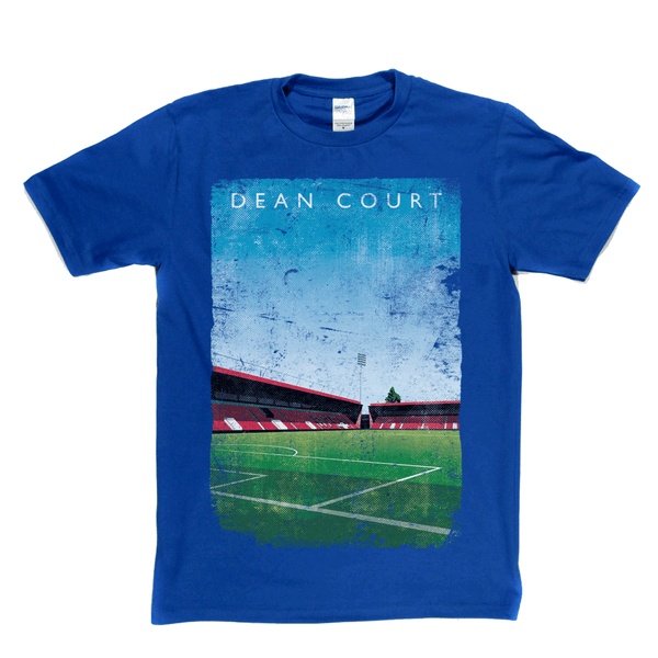 Dean Court Football Ground Poster Regular T-Shirt