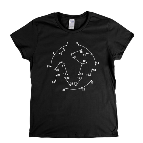 Dot To Dot Womens T-Shirt