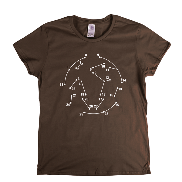 Dot To Dot Womens T-Shirt