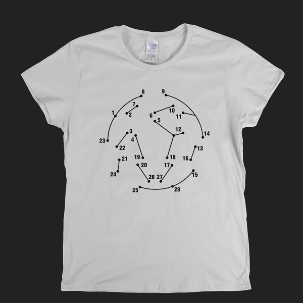 Dot To Dot Womens T-Shirt