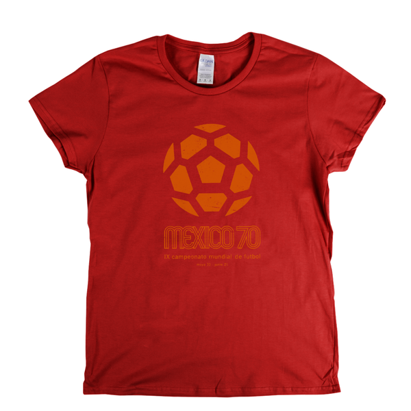 World Cup 1970 Poster Womens T-Shirt