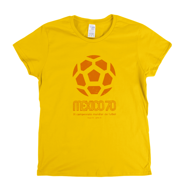 World Cup 1970 Poster Womens T-Shirt