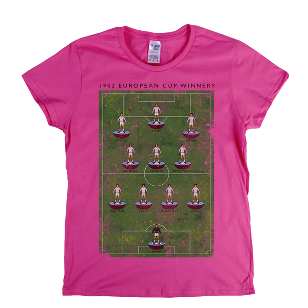 European Cup Winners 1982 Villa Womens T-Shirt