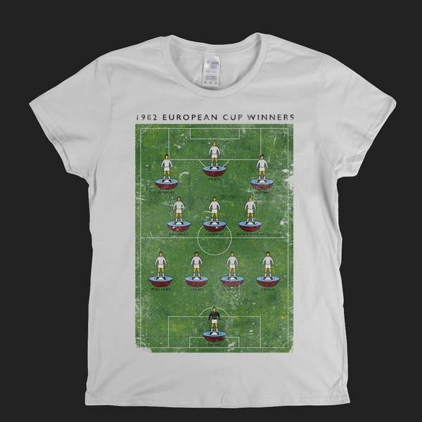 European Cup Winners 1982 Villa Womens T-Shirt