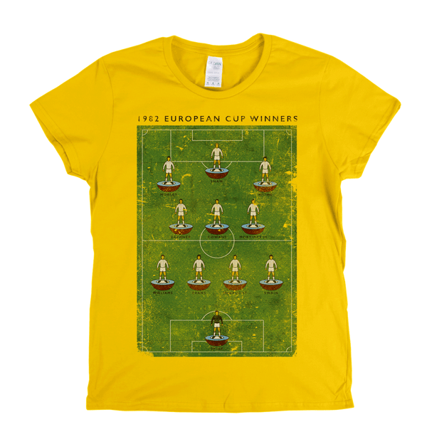 European Cup Winners 1982 Villa Womens T-Shirt