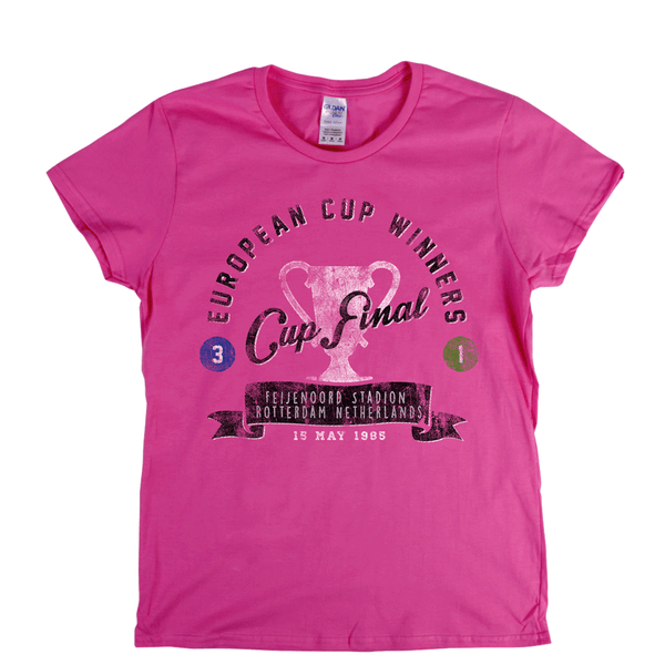 European Cup Winners Final 1985 Womens T-Shirt