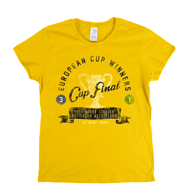 European Cup Winners Final 1985 Womens T-Shirt