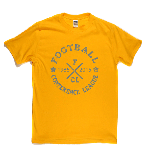 Football Conference League 1986 2015 Regular T-Shirt