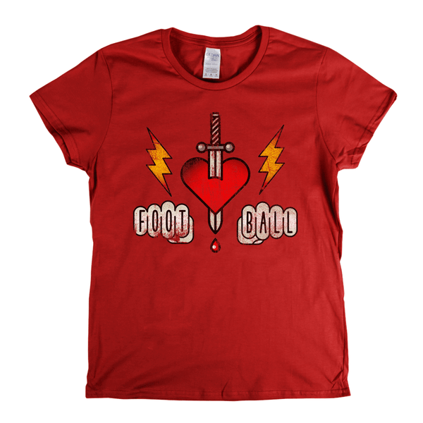 Football Fists Womens T-Shirt