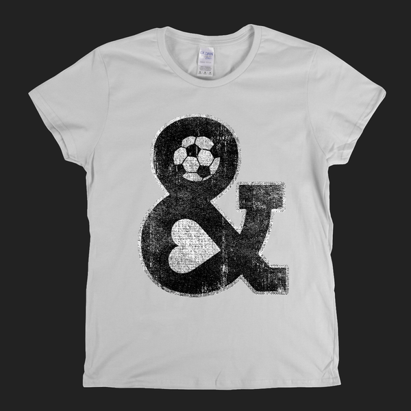 Football Head And Heart Womens T-Shirt