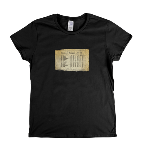 Football League 1889 Womens T-Shirt