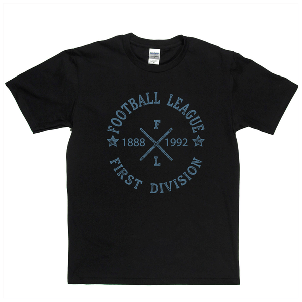 Football League First Division 1888 1992 Regular T-Shirt