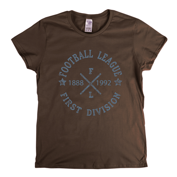 Football League First Division 1888 1992 Womens T-Shirt