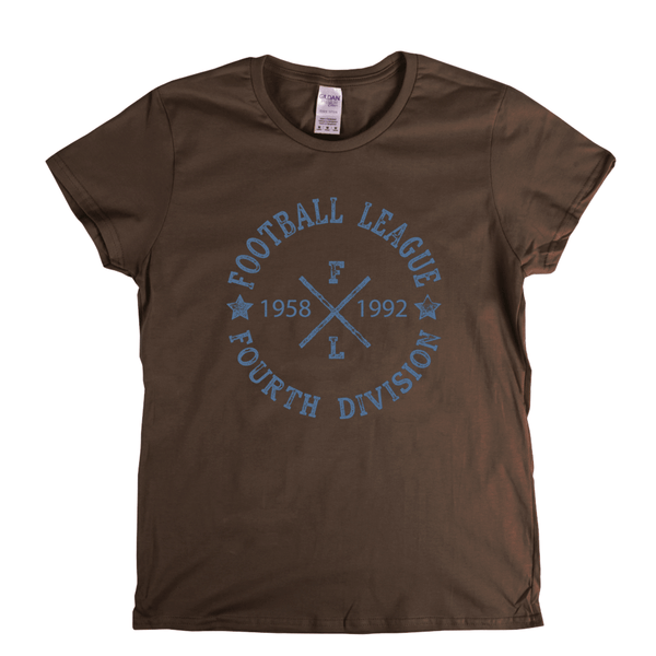 Football League Fourth Division 1958 1992 Womens T-Shirt