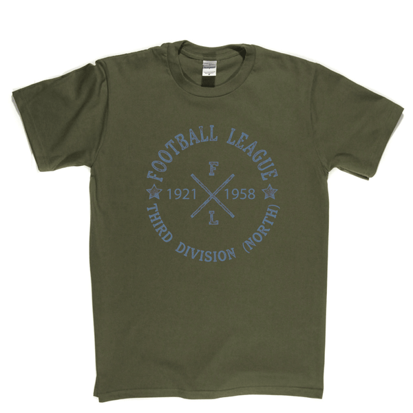 Football League Third Division North 1921 1958 Regular T-Shirt