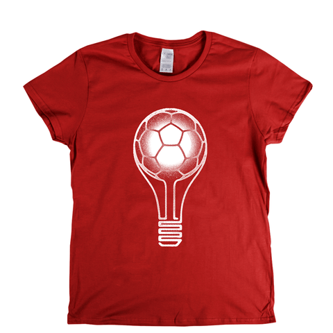Football Lightbulb Womens T-Shirt