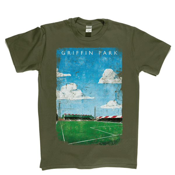 Griffin Park Football Ground Poster Regular T-Shirt