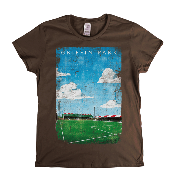 Griffin Park Football Ground Poster Womens T-Shirt