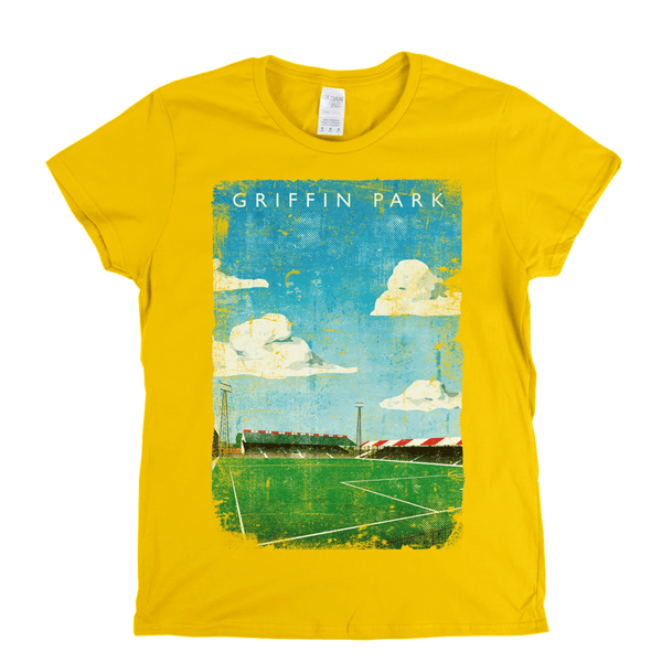 Griffin Park Football Ground Poster Womens T-Shirt